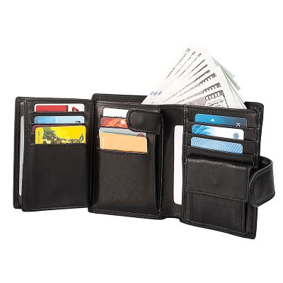 Mens Short Wallet Genuine Leather Clutch Wallets Purses Coin Pocket Multi-Card Card Holder Male Multifunctional Cowhide Purse