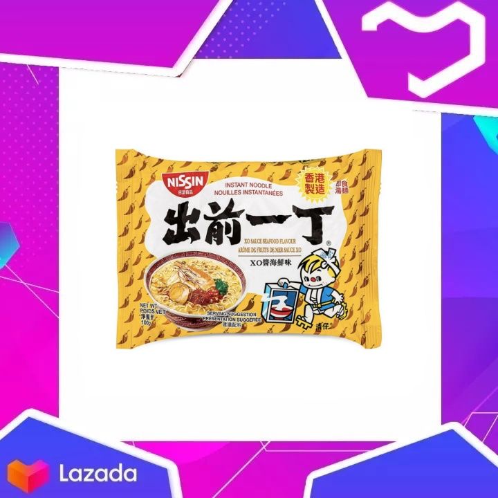 ️ขายดี ️ Nissin Ramen Spicy Xo Sauce Seafood Flavour 100 G นิสชิน ราเมน รสซอส Xo ซีฟู้ด 🌊