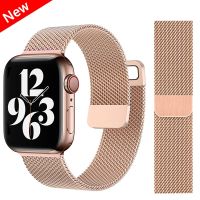 ☊♂ Magnetic Loop strap For Apple watch band 45mm 44mm 40mm 41mm 49mm 42mm bracelet iWatch Apple watch series Ultra 8 7 6 5 4 3 2 SE