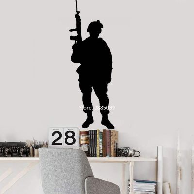 [COD] Wall Stickers Soldiers Vinyl Decal Decals self adhesive Wallpaper LC1040