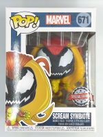 Funko Pop Marvel - Scream Symbiote #671 (กล่องมีตำหนินิดหน่อย)