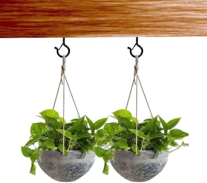 10-20pcs-q-hanger-hooks-with-safety-buckle-windproof-ceiling-screw-metal-hooks-for-hanging-plants-outdoor-wire-string-lights