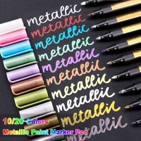 1pcs Colors Metallic Pen Manga Permanent Writing Art Acrylic Markers for Stones Skating Paper Glass Wall DrawingHighlighters  Markers