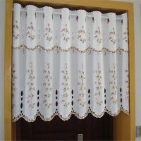 【YD】 Shipping Hollow Half Blinds Curtain Short Small Drapes Window Decoration Valance Purdan