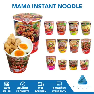 Mama Instant Noodle Cup (60 g) Seafood Flavor Pack  