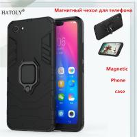 【Great. Cell phone case】 Vivo Y83กรณีโทรศัพท์แม่เหล็กสำหรับ Vivo Y83ปกหลัง TPU PC กันชนกรณีปก Vivo Y83 /Y83A ผู้ถือแหวนโทรศัพท์ Capa C Oque