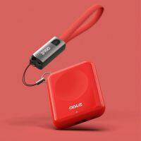 ZZOOI OISLE mini portable wireless magnetic charger (without battery) key pendant design for Apple 1 2 3 4 5 Watch fast charging dock