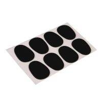 【Best-Selling】 Deal 8Pcs Alto Saxophone Patches Pads Cushions 0.8Mm Black