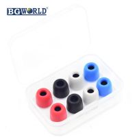 ☜♞☋ BGWORLD 8 PCS Eartips- RIYO Premium Memory Foam Earphone Earbuds Tips Noise Reducing Earbud Tips for 5mm-7mm in-Ear Headphones