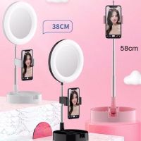 ??ไฟวงแหวน LED แต่งหน้า ไลฟ์สด?? G3/G3-1 Live Makeup Multipurpose Desk Lamp (สีดำ)