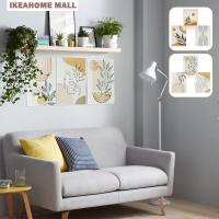 IKEAHOME ศิลปะบนผืนผ้าใบสำหรับติดกำแพงพิมพ์ลายแนวแอบสแตรกต์บนผ้าใบแคนวาสแอบสแตรกต์ตกแต่งด้วยผ้าใบแคนวาสรูปภาพแอบสแตรกต์สไตล์เรียบง่าย