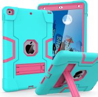 สำหรับ iPad 10th Gen 10.9 2022 Case, Slim Heavy Duty กันกระแทกทนทานพร้อมขาตั้งในตัวสำหรับ iPad 9th 8th 7th Gen 10.2นิ้ว /Ipad Pro 11 2022/2021/2020/2018,iPad Air 5 4,iPad 9.7, iPad Mini 6 5 4