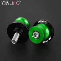 For Kawasaki Z400 Z 400 2018 2019 -2022 Modified Accessory Accessories CNC Aluminum Swingarm Spools Slider Rear Stand Screws