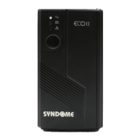 UPS เครื่องสำรองไฟ SYNDOME ECO II-800I Warranty2Y