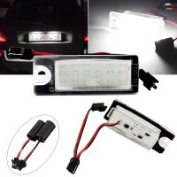 2Pcs NO Error Canbus LED Number Plate Lamp for Volvo V70 2001-2007 XC70 XC 70 90 S60 S80 3528-SMD LED License Plate Light 12V LED Strip Lighting