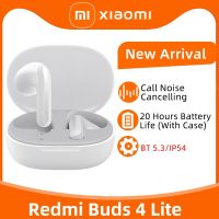 ZZOOI Xiaomi Redmi Buds 4 Lite TWS Earphone Bluetooth 5.3 Call Noise Cancelling Wireless Headphone 20 Hours Battery Life IP54 For Mi13