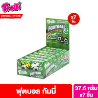 [แพ็ค 7] ทรอลลี ฟุตบอล กัมมี่ 37.6 ก. Trolli Football Gummi 37.6g.