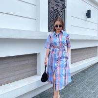 Plaid Jap Dress ?เดรสผ้าคอตต้อนเชิ้ต