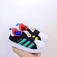 ADIDASeˉ Kids Mesh Sneakers รองเท้ากีฬาตาข่ายรองเท้าวิ่งที่นุ่มและน้ำหนักเบารองเท้าวิ่งจ็อกกิ้งสำหรับ Unisex/ชาย/หญิง