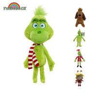 Twister.ck GrinchSanta Plushies การ์ตูนอะนิเมะตัวละครตุ๊กตาของเล่นตุ๊กตาตุ๊กตานุ่มยัดไส้สำหรับของขวัญคริสต์มาสสำหรับเด็ก