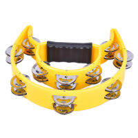 zuoyingdu064194 Tamborine กลองทนทานเครื่องมือ Percussion เครื่องดนตรี Compact Double