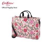 Cath Kidston Strappy Carryall Winding Rose Pink กระเป๋า กระเป๋าสะพาย กระเป๋าสะพายข้าง กระเป๋าสะพายไหล่ กระเป๋าสีชมพู กระเป๋าลายดอกกุหลาบ กระเป๋าแคทคิดสตัน