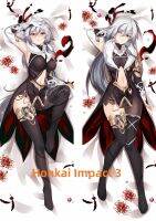 Dakimakura อะนิเมะปลอกหมอน Honkai ผลกระทบ 3 ชีวิตขนาดพิมพ์สองด้านร่างกายปลอกหมอนของขวัญสามารถปรับแต่ง