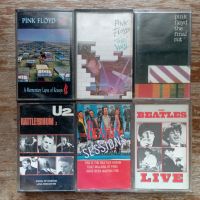 Pink floyd , U2 , The Beatles เทป cassette รับประกันไม่มีอัดทับ มีส่วนลด ของแถม / 6E1