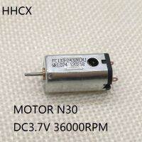 4ชิ้น/ล็อตไมโครมอเตอร์ Dc N30 3.7vdc แปรงโลหะที่มีค่า36000รอบต่อนาทีมอเตอร์ความเร็วสูง Ndfeb