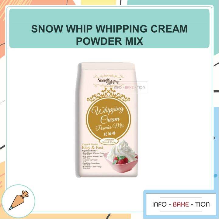 Snow Whip Whipping Cream Powder Mix 500G Lazada