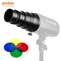 Godox SN-02 Conical Snoot Honeycomb Grid Light Beam Tube for Universal Mount Studio Strobe Flash K-150 K-180 250SDI 300SDI