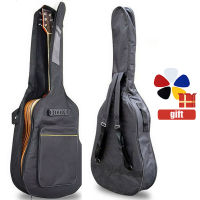 40 41 Inch Guitar Case Waterproof Guitar Bag Backpack 600D Oxford Acoustic Folk Guitar Gig Bag Cover With Shoulder Straps