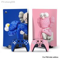 Doll PS5 Disc Edition Skin Sticker Decal Cover for PlayStation 5 Console and 2 Controllers PS5 disk Skin Sticker 1