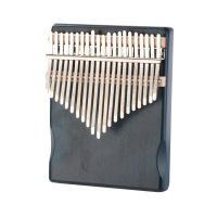 21 Keys Kalimbaเครื่องดนตรีไม้มะฮอกกานีนิ้วโป้งเปียโนMbira