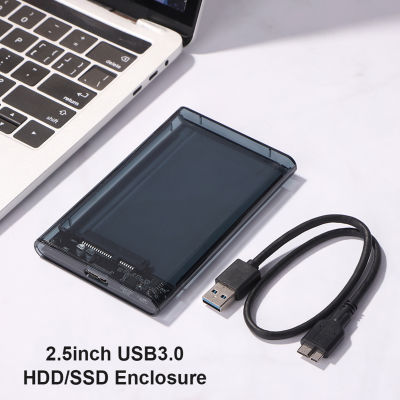 2.5นิ้วฮาร์ดดิสก์กล่องเครื่องมือฟรีความเร็วสูง USB ชัดเจน3.0กล่อง HDD SATA SDD สำหรับเดสก์ท็อป