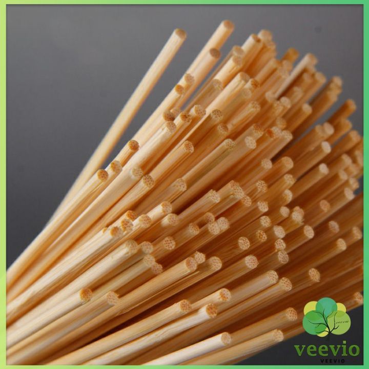 veevio-ไม้เสียบอาหารลูกชิ้น-เสียบบารบีคิว-ไส้กรอก-เคบับ-bamboo-stick