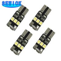 50Pcs T10 LED Car Light Bulbs 2835 9Smd 194 168 501 Canbus Maker Lights Auto Reading DoorWedge Lamp White DC12V