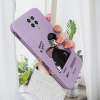 คลังสินค้าพร้อมเคสโทรศัพท์มือถือสำหรับ Xiaomi Redmi Note 9S เคสโทรศัพท์สำหรับเด็กผู้หญิงเด็กผู้ชายเคสขอบด้านข้างน้ำลายการ์ตูน Roronoa Zoro ฝาหลัง