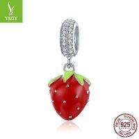 [COD] Ziyun Original Strawberry Pendant Small and Beaded Jewelry SCC1537