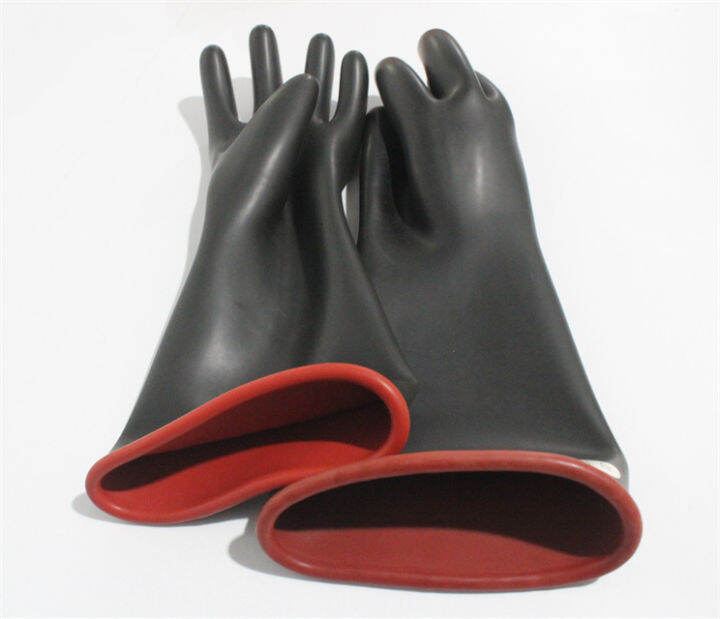 high voltage electrical insulating gloves prevent electric charging 12