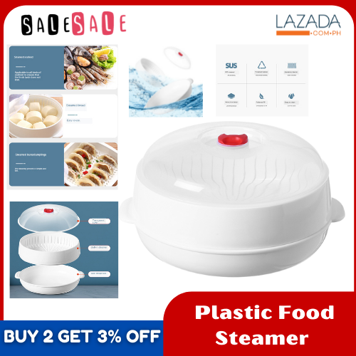 HIGH QUALITY Plastic Steamer for Siomai Plastic Food Steamer Food