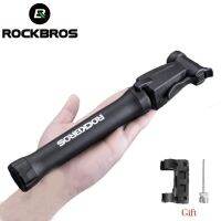 【Ready Stock】☽ D44 Rockbros Cycling Bike Portable Inflator Tire Mini Pump