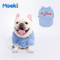 mooki เสื้อผ้าสุนัขฤดูร้อนบางใหม่ Bichin Fiddoo Teddy Shonari เสื้อยีนส์เสื้อผ้าสัตว์เลี้ยง