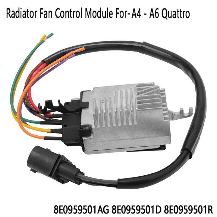 Radiator Cooling Fan Control Module for Audi A4 A6 A8 Q3 TT Quattro