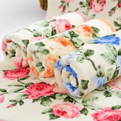 ∈❦ Pretty Peony Floral Bathroom Face Towel 100 cotton Soft Water Beach Towel 34x76cm Home Textile