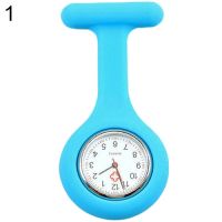 Cute Silicone Nurse Watch Brooch Fob Pocket Tunic Quartz Movement Watch