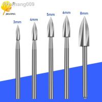 5PCs Wood Carving Engraving Drill Accessories Bit Fitment For Rotary Tools 3mm Shank Woodworking Chisel Insert Cutter Root Tool