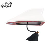 Ramble for Nissan Leaf Waterproof Shark Fin Antenna Special Car Radio Aerials Auto Antena Stronger Signal Piano Paint Replacemt