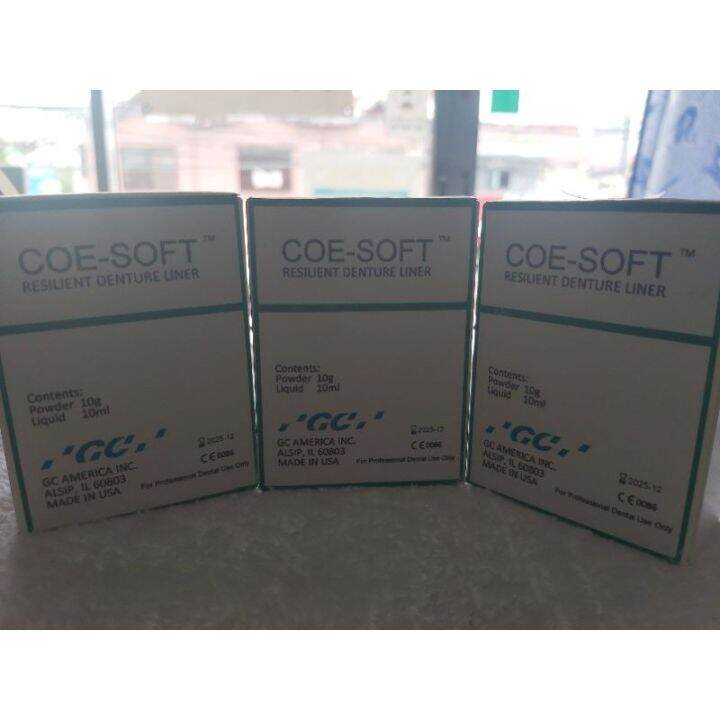 【COD】 GC COESOFT Resilent Denture Liner Lazada PH