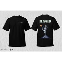 2023 New การออกแบบกะโหลกศีรษะ MASID MSD CLOTHING By Geo Ong Tops T Shirt Burn My Bones